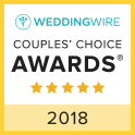 Wedding Wire Couple's choice Award 2018